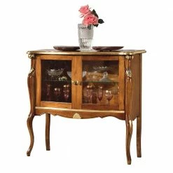 108x100x40 Italienische Vitrine 2-türig - Carlenna I