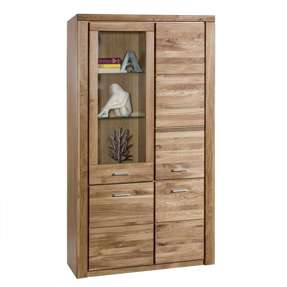 108x200x40 Wohnraum Schrank Aus Wildeiche - Maila