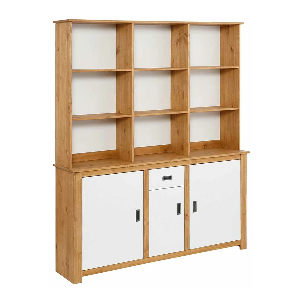 158x185x35 Buffet Mit Regal & Kommode Teil - Endriesca – Bild 2