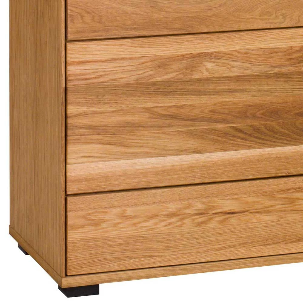 162x148x42 Wohnzimmer Schrank Mit Glas EinsĂ€tzen - Sennya I â Bild 3