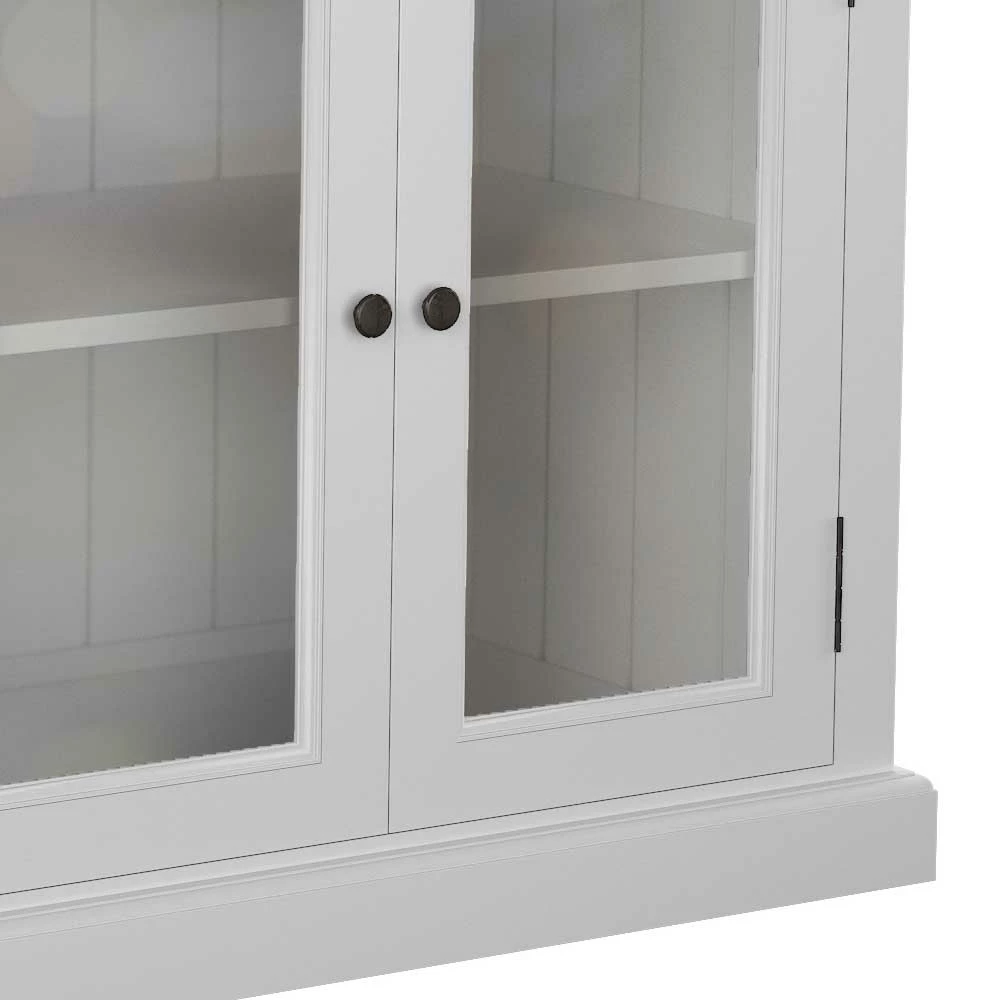 163x85x50 Glastüren Sideboard In Weiß - Venzeno – Bild 6