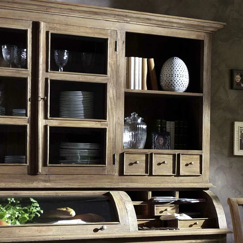 220x210 Landhaus Buffet Aus Teak - Teako – Bild 4