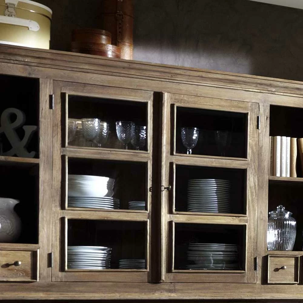 220x210 Landhaus Buffet Aus Teak - Teako – Bild 6