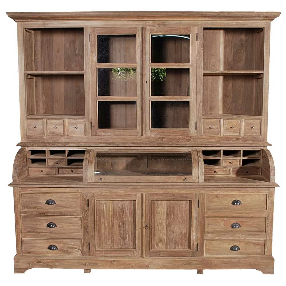 220x210 Landhaus Buffet Aus Teak - Teako