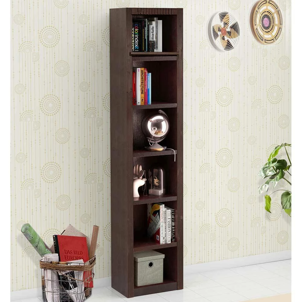 47x213x27 6 Fächer Regal In Wenge - Bargas – Bild 2