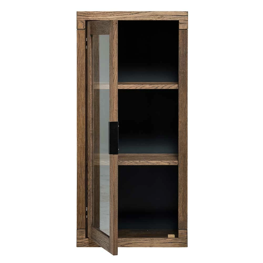 50x105x35 Hängevitrine Aus Eiche In Wenge - Sieno – Bild 3