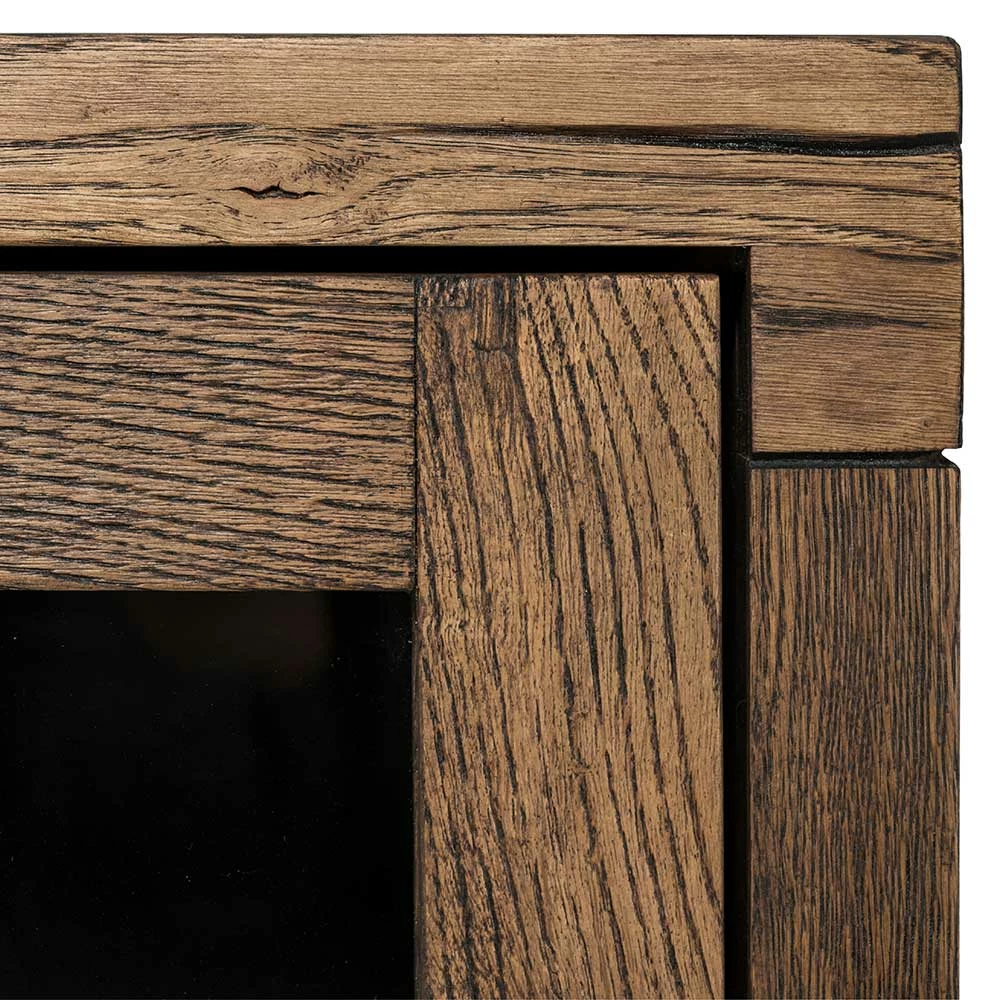 50x105x35 Hängevitrine Aus Eiche In Wenge - Sieno – Bild 6