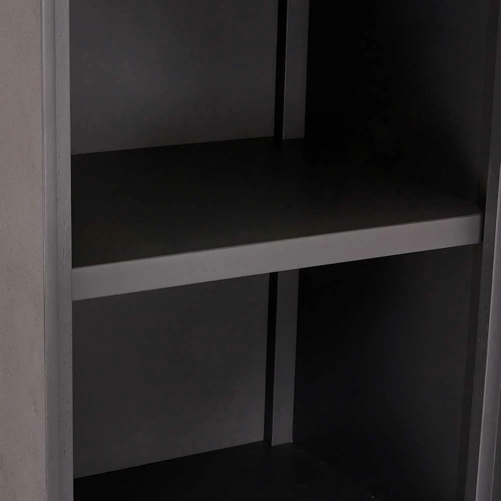 52x168x43 Regal In Grau & Eiche Bianco - Hopiz – Bild 6