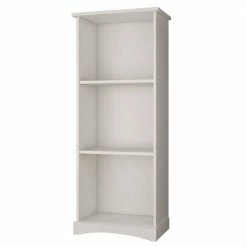 53x140x36 Landhaus Regal In Weiß Lasiert - Auslava