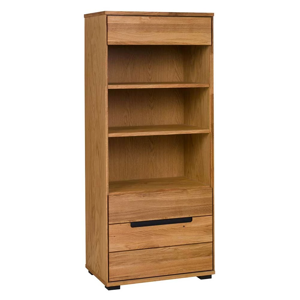 63x148x41 Wohnzimmerregal In Eiche - Sennya I – Bild 2