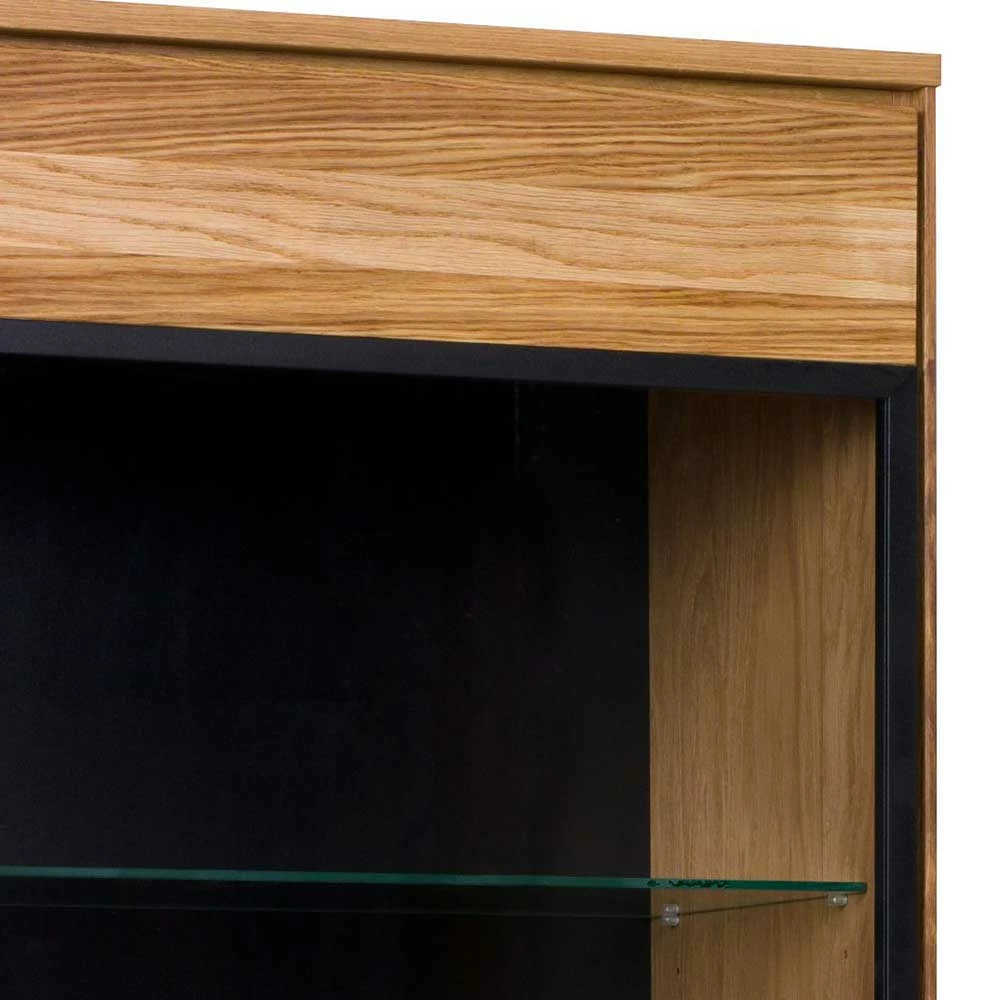 63x197x42 Wohnzimmervitrine 2-türig - Sennya – Bild 5