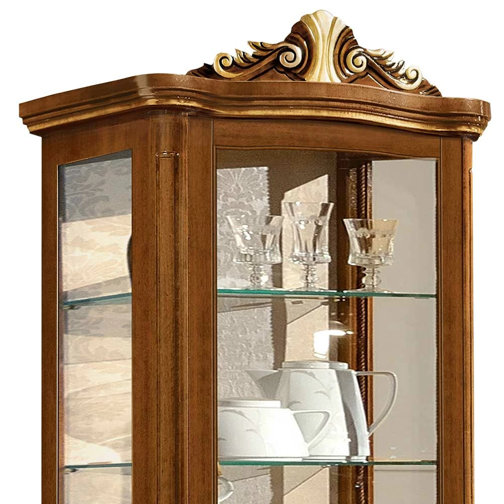 64x199x40 1-türige Vitrine Im Italienischen Stil - Aciara – Bild 3