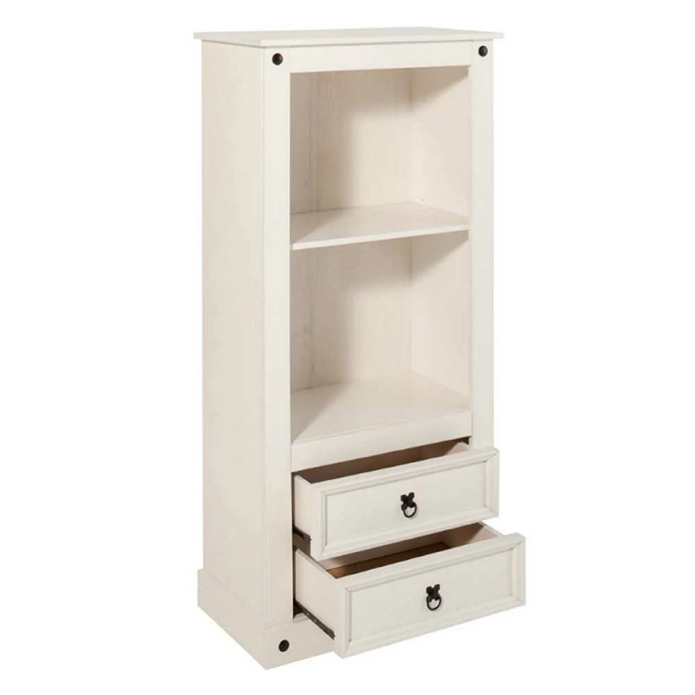 65x140x38 Landhausregal In Weiß - Henvic – Bild 4