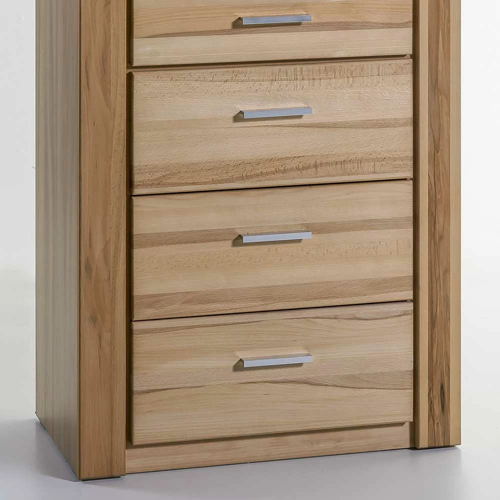 68cm Breiter Vitrinenschrank In Kernbuche - Uhelia 8 68cm Breiter Vitrinenschrank In Kernbuche - Uhelia – Bild 6