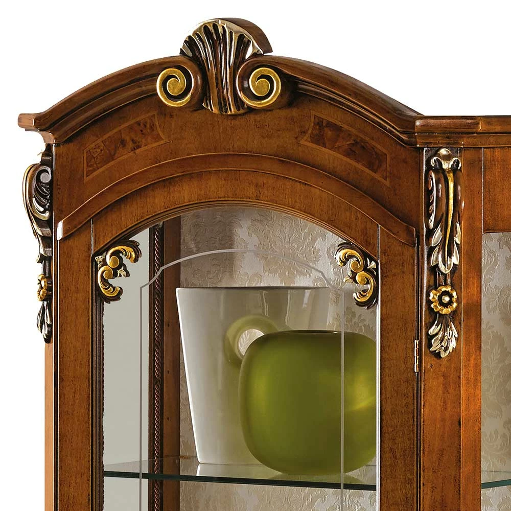 68x204x41 Vitrine Im Italienischem Stil - Leonid – Bild 4