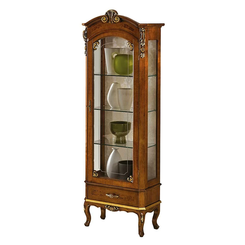 68x204x41 Vitrine Im Italienischem Stil - Leonid