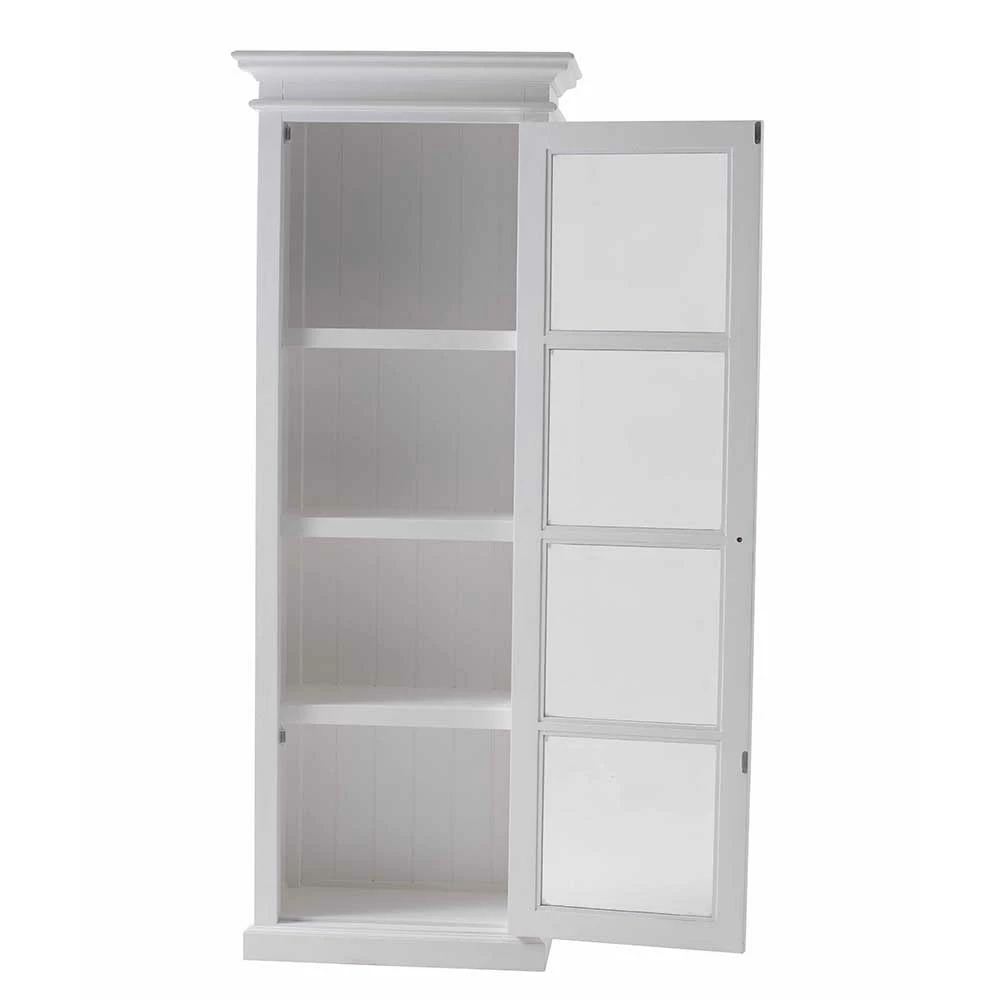 70cm Breite Landhausstil Vitrine Venzeno In Weiß – Bild 3
