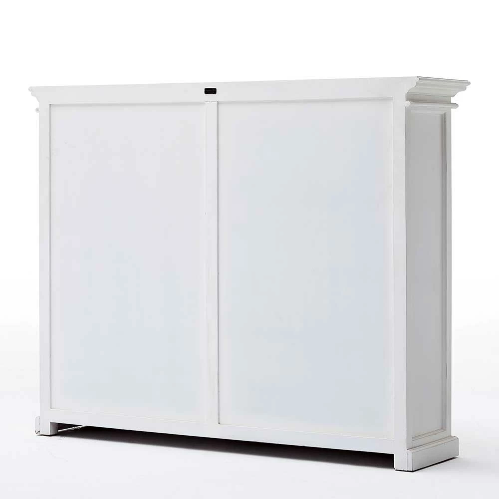 8-türiges Sideboard Mit Glastüren Venzeno In Weiß – Bild 4