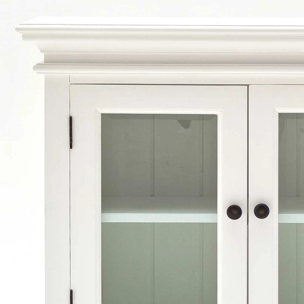 8-türiges Sideboard Mit Glastüren Venzeno In Weiß – Bild 6