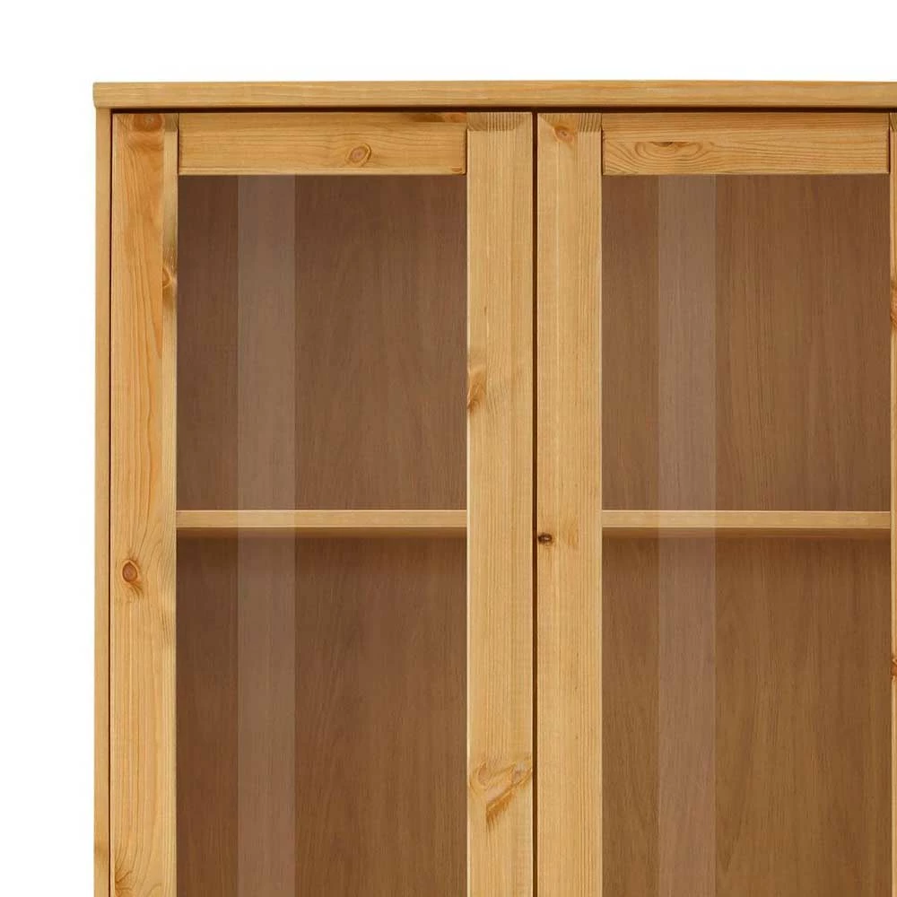 80x198x37 Massivholz Vitrine 2-türig - Ploiesti – Bild 5