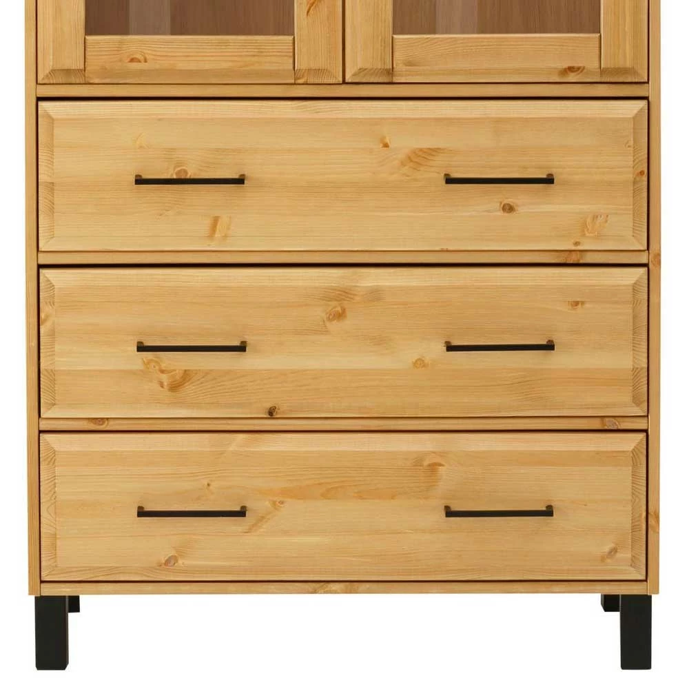 80x198x37 Vitrinenschrank Mit Drei Schubladen - Ploiesti – Bild 6