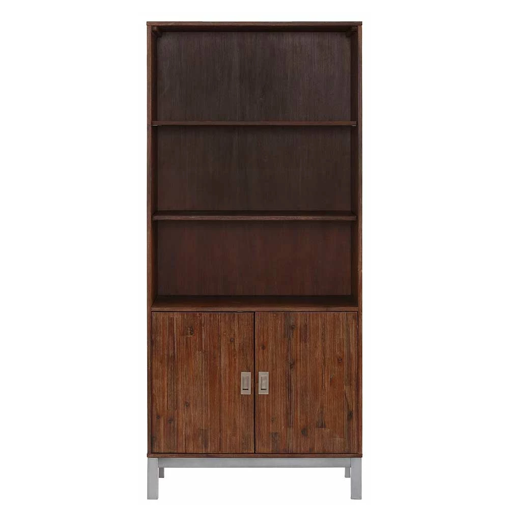 Akazie Schrank Mit 3 FĂ€chern Offen - Kelira â Bild 2