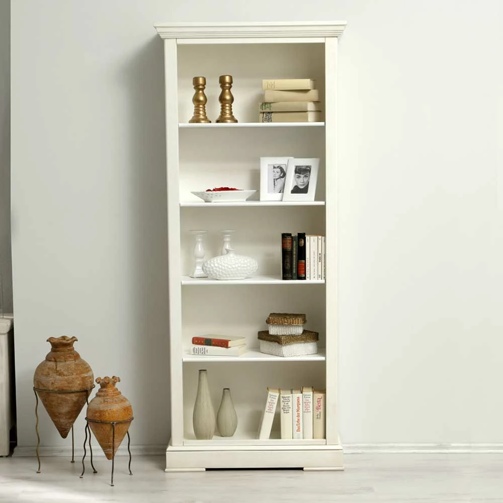 Bücherregal Bari In Antik Weiß – Bild 2