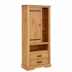 Country Style Wohnraum Schrank In Natur - Olanja