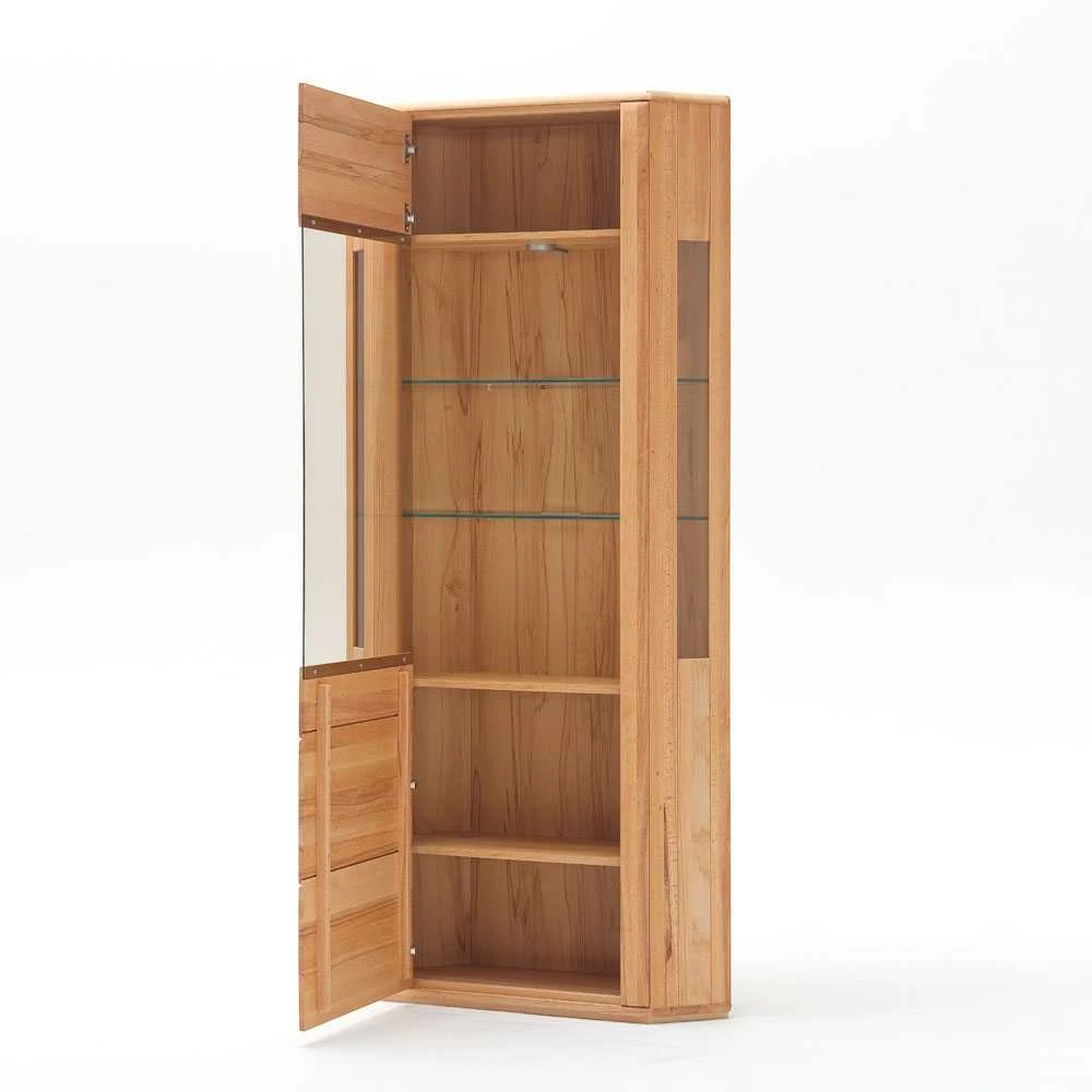Eckvitrine Athias Aus Kernbuche – Bild 3
