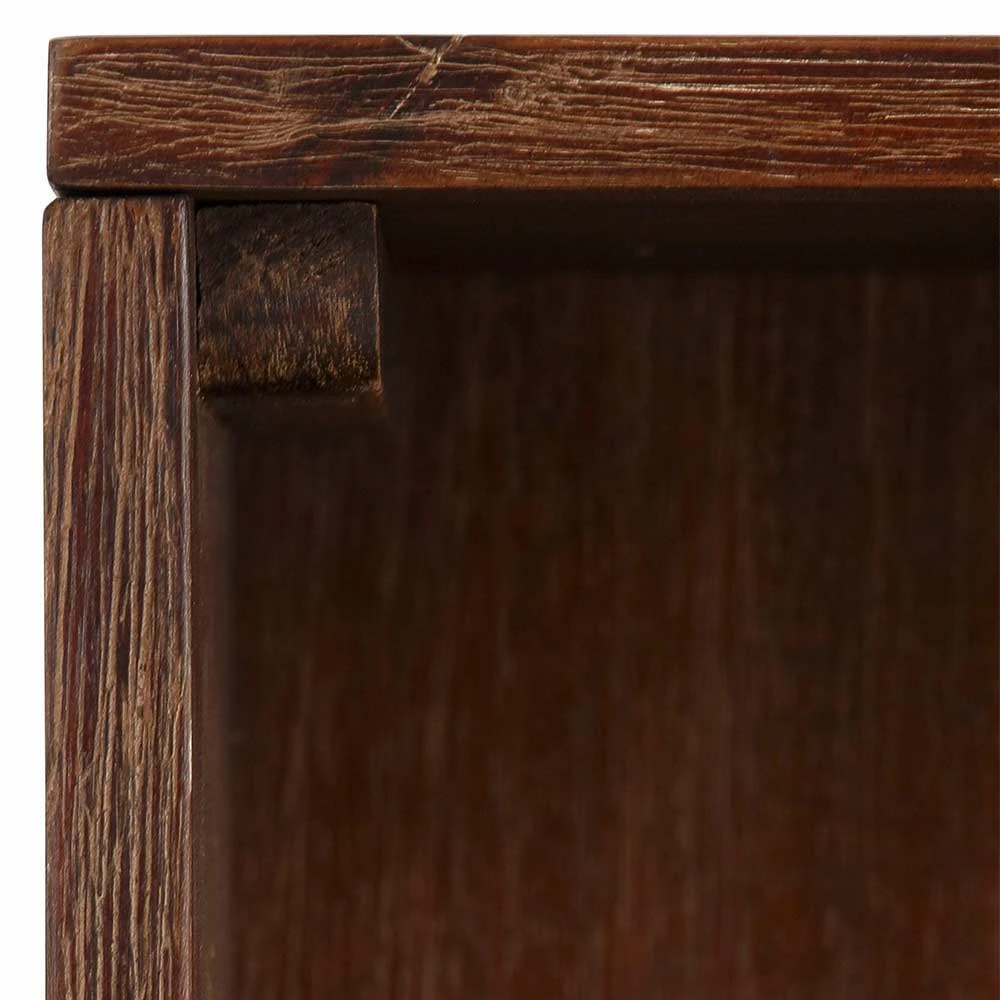 Elegantes Akazie Regal Mit Zwei Schubladen - Kelira – Bild 5