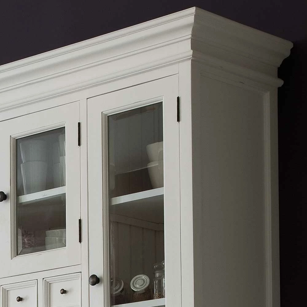 Funktioneller Buffetschrank In Weiß Venzeno Landhaus – Bild 3