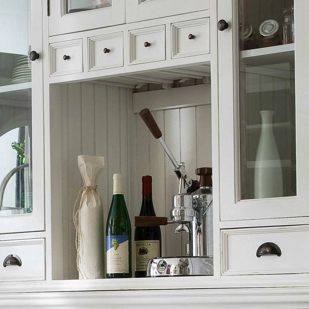 Funktioneller Buffetschrank In Weiß Venzeno Landhaus – Bild 6