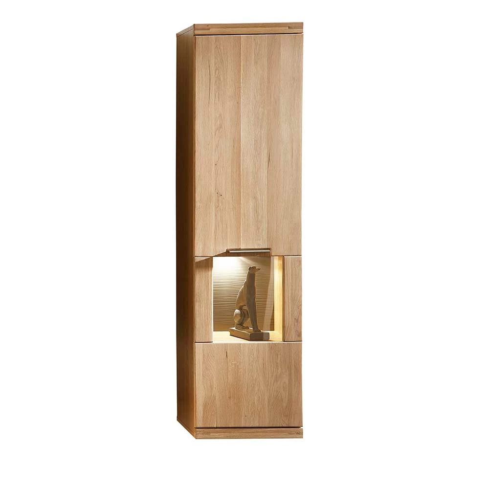 Hängende Vitrine Aus Wildeiche Massiv - Jalzico – Bild 2