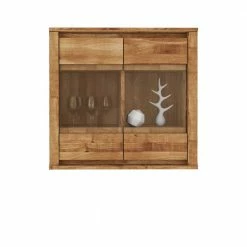 Hängende Vitrine Nadalia Aus Wildeiche Massivholz