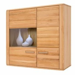 Hängevitrine Athias Aus Kernbuche Teilmassiv