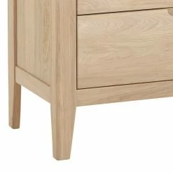 Hochwertige Massivholz Vitrine 2-türig - Vangus I -Otaligo-shop hochwertige massivholz vitrine 2 tuerig 2 schubladen vangus i 04