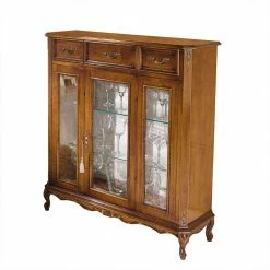 Italienischer Vitrinenschrank 107x100x46 Cm - Carlenna II