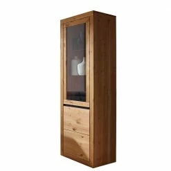 Kiefernholz Standvitrine Gebeizt & Geölt - Filedria