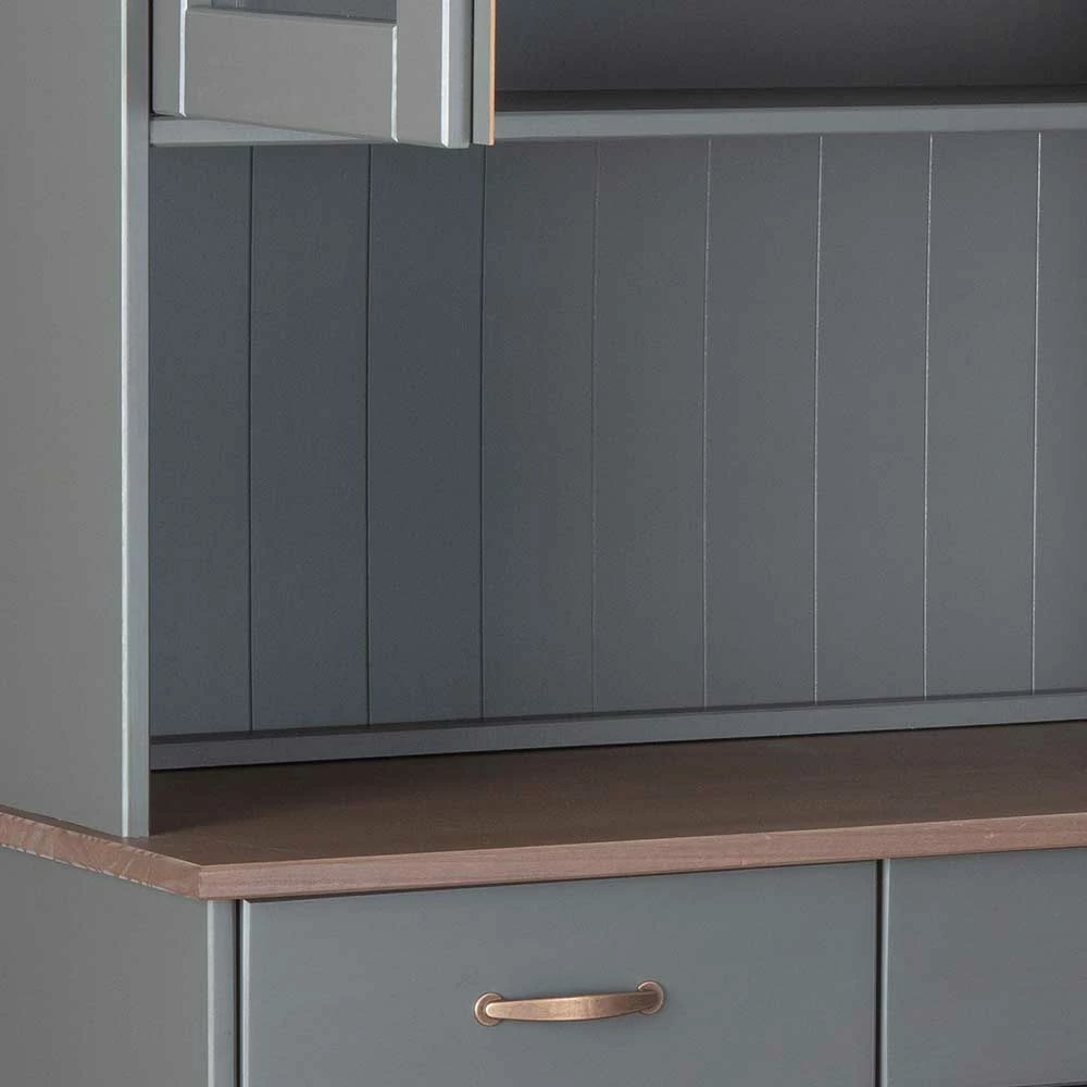 Landhaus Buffetschrank In Grau & Braun - Nepplan – Bild 5