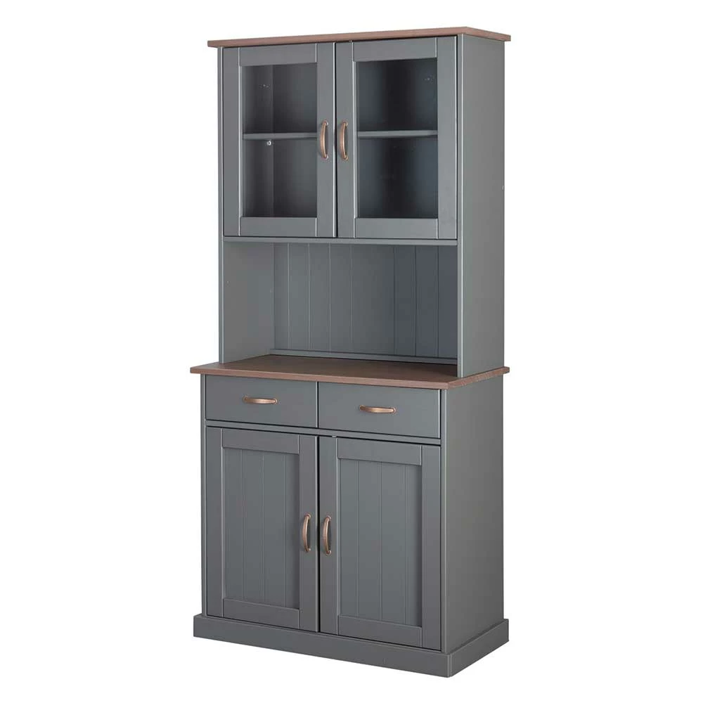 Landhaus Buffetschrank In Grau & Braun - Nepplan