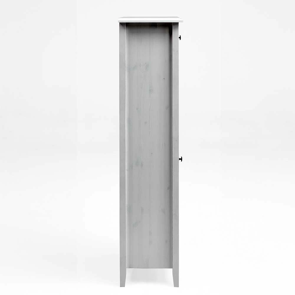 Landhaus Vitrine Fürs Badezimmer In Weiß - Satumare – Bild 4