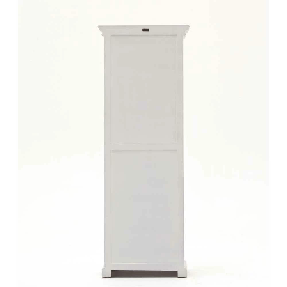 Landhaus Vitrinenschrank In Weiß Riadura 70cm Breit – Bild 5