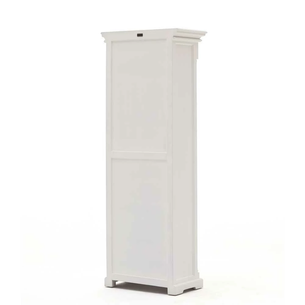 Landhaus Vitrinenschrank In Weiß Riadura 70cm Breit – Bild 6