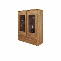 Massivholz Vitrine Vantonio Aus Buche Geölt