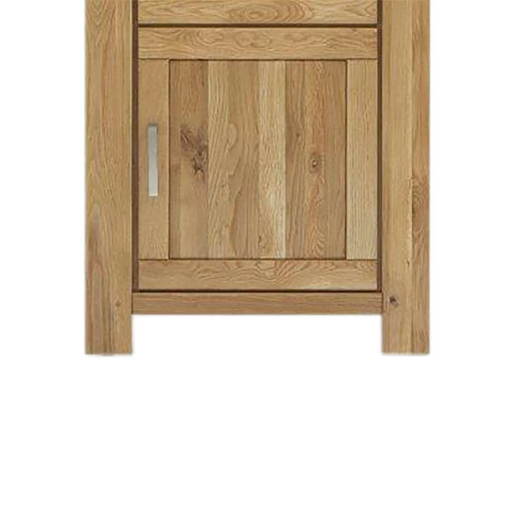 Massivholz Vitrine Ladressa Aus Wildeiche Geölt – Bild 4