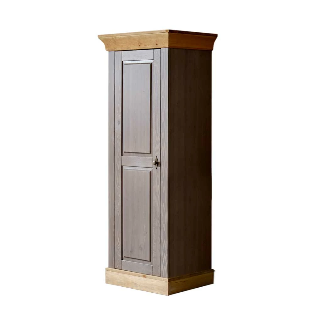 Massivholzschrank Cempino In Grau