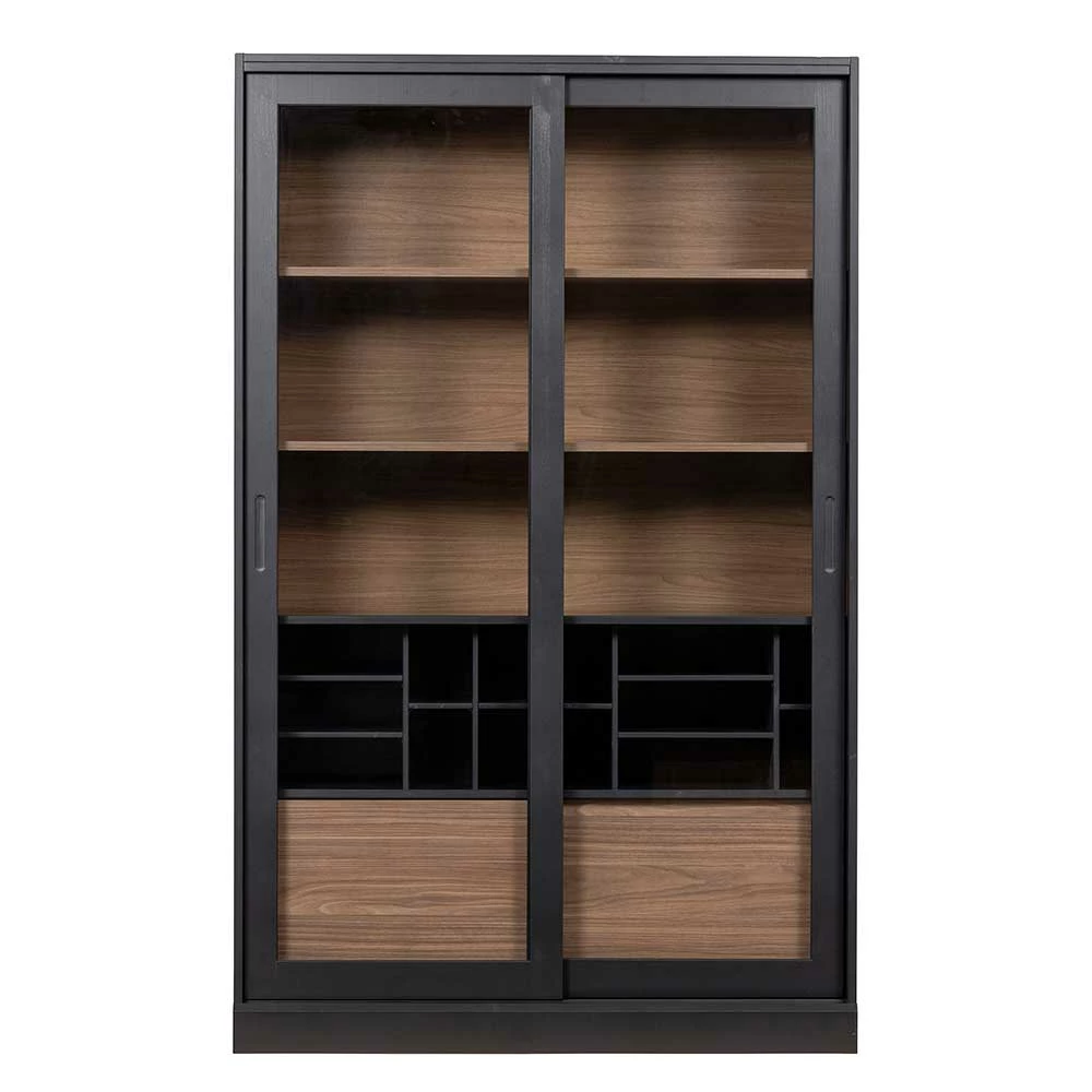 Moderne Vitrine Mit Glas Schiebetüren - Susanne – Bild 3