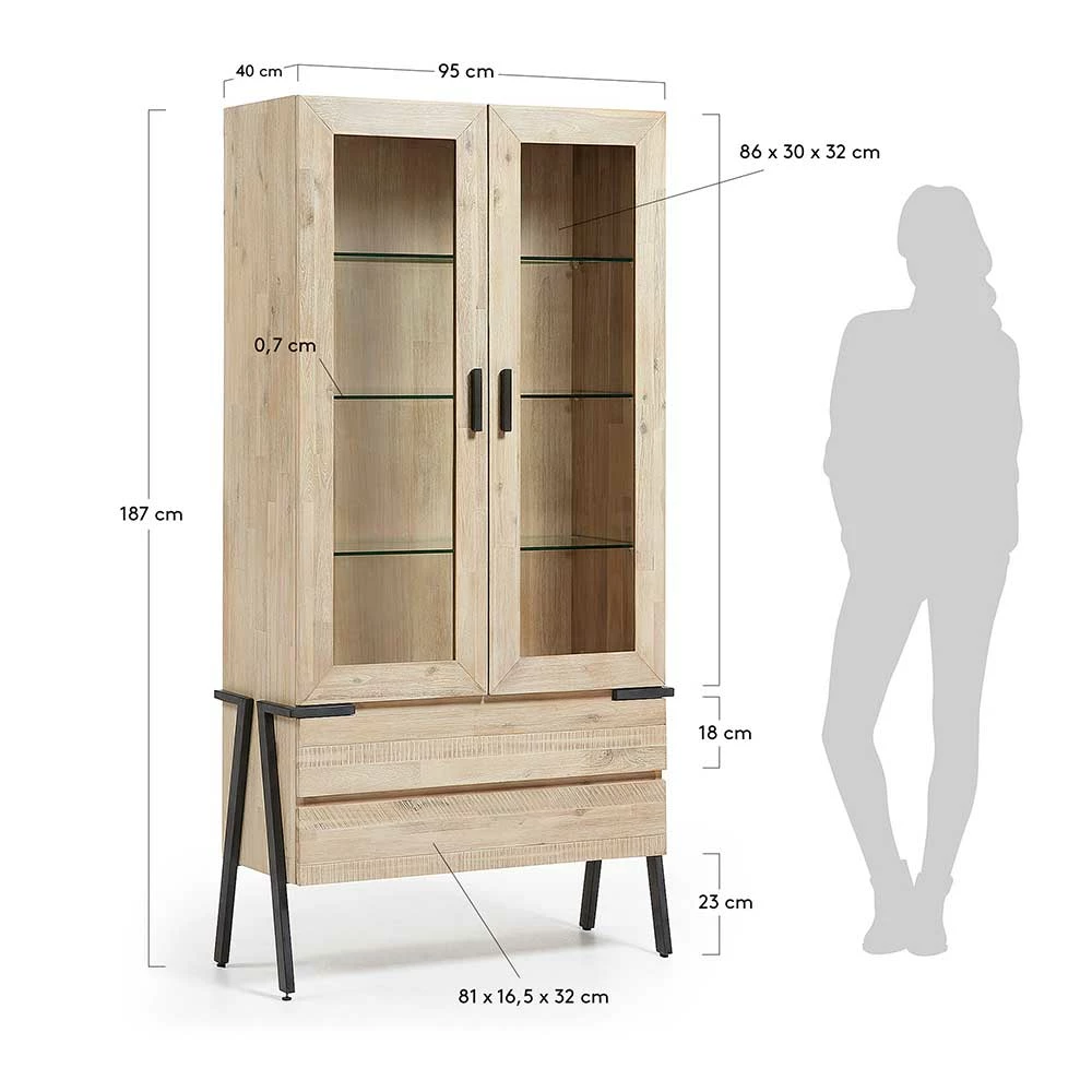 Schrank Vitrine Delamoto Im Loft Design – Bild 5