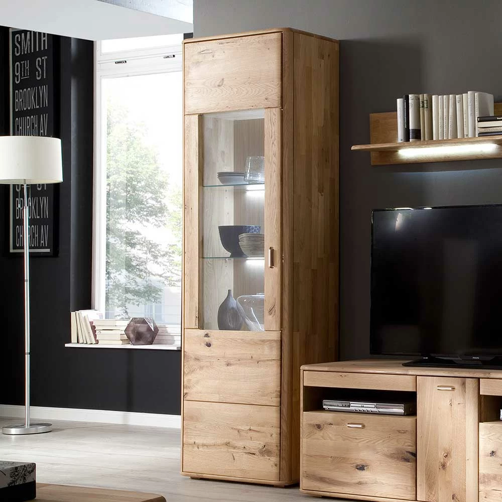 Standvitrine Aus Balkeneiche - Destal – Bild 3