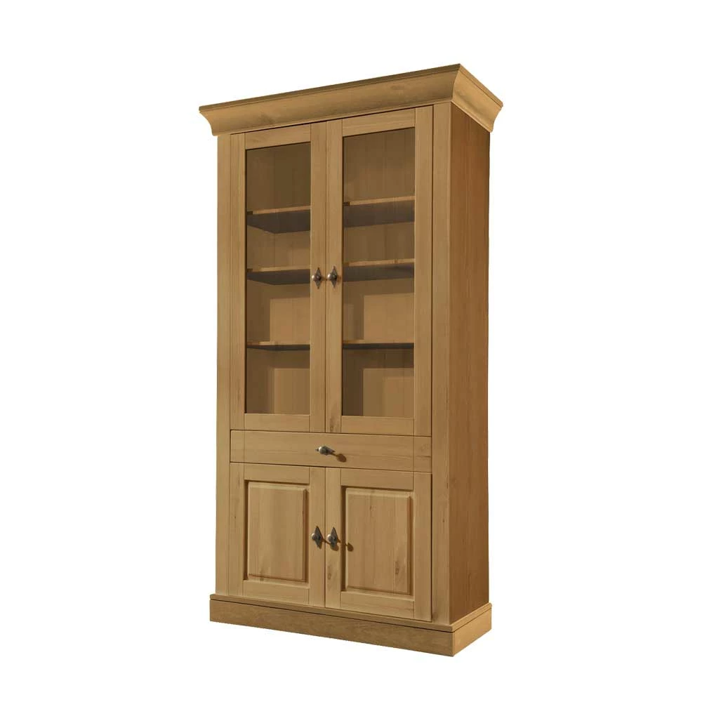 Standvitrine Piatra Aus Kiefer Teilmassiv